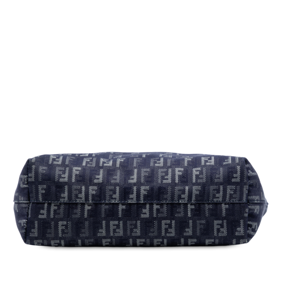 Pre-Loved Fendi Zucchino Denim Tote - Picture 3 of 6
